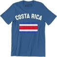 thumbnail image 1 of Costa Rica Costa Rican Flag Logo Nationality Ethnic Pride -Men's T-Shirt, 1 of 4