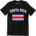 thumbnail image 1 of Costa Rica Costa Rican Flag Logo Nationality Ethnic Pride -Men's T-Shirt, 1 of 4