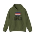 thumbnail image 1 of Costa Rica Costa Rican Pride Flag Hoodie, Gifts, Hooded Sweatshirt, 1 of 4