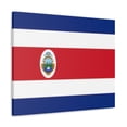 thumbnail image 1 of Costa Rica Country Flag Canvas Vibrant Wall Art Unframed Home Decor, 1 of 13