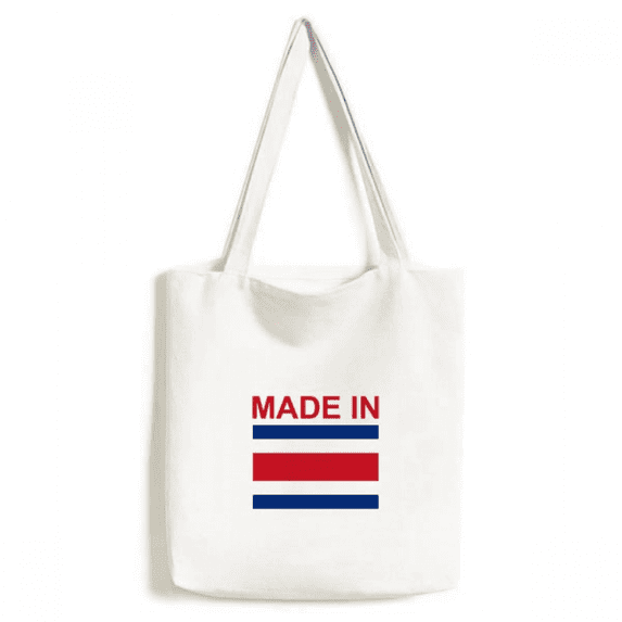 Costa Rica Country Love Tote Canvas Bag Shopping Satchel Casual Handbag