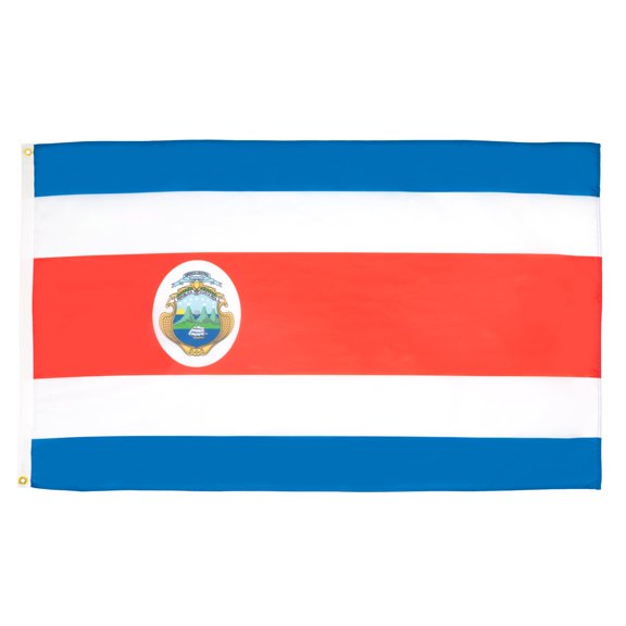 AZ FLAG Costa Rica Flag 2x3 ft Costa Rican Banner 100D Polyester 2 Grommets
