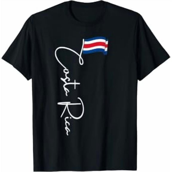 Costa Rica Flag Vacation Tropical Pura Vida Costa Rica T-Shirt