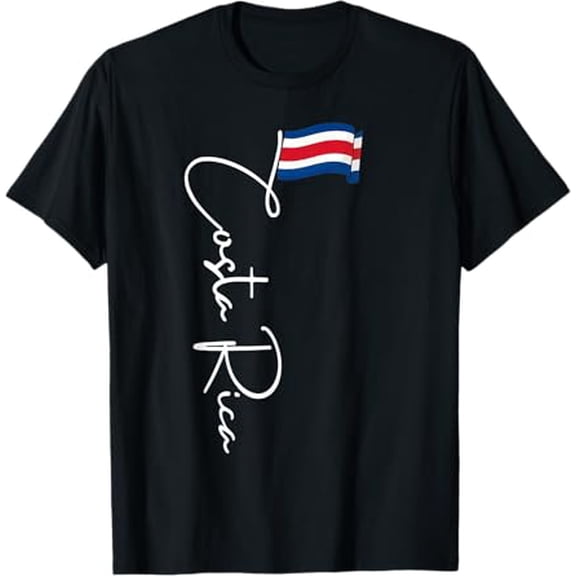 Costa Rica Flag Vacation Tropical Pura Vida Costa Rica T-Shirt