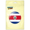 thumbnail image 1 of Costa Rica National Country Flag Pinback Button Pin Badge, 1 of 2