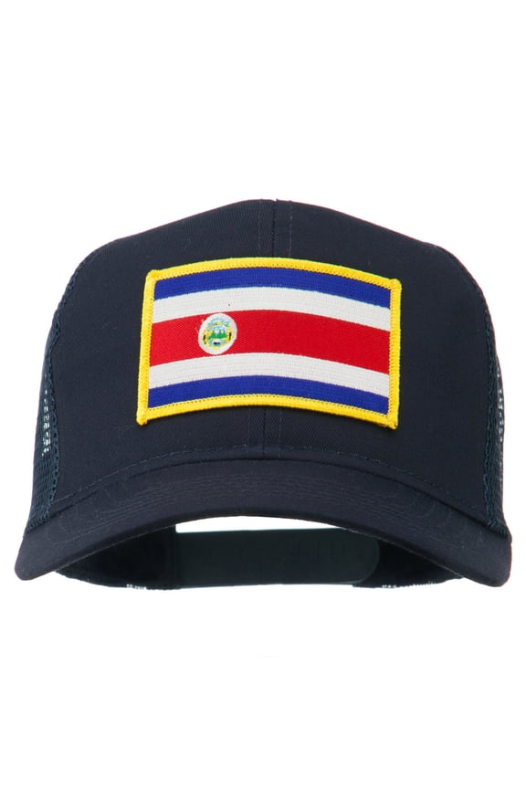 Costa Rica Patched Mesh Cap - Navy OSFM