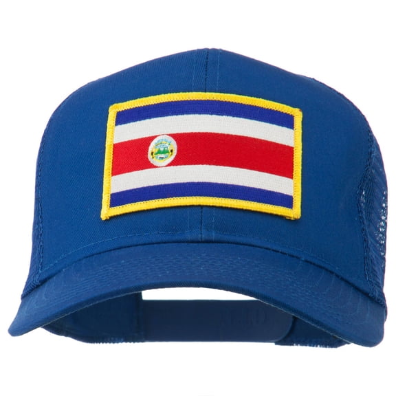 Costa Rica Patched Mesh Cap - Royal OSFM