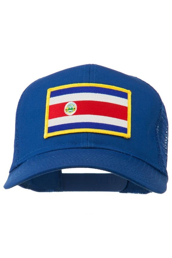 Costa Rica Patched Mesh Cap - Royal OSFM