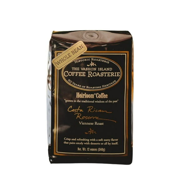 Costa Rica Reserve - Roasted by Vashon Island Coffee Roasterie - Freshly Ground Coffee - 12 Ounce Bag