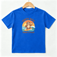 thumbnail image 1 of Costa Rica Sloth Surfing Ocean Waves Boys Graphic Tees Summer Kids T-Shirt 100% Cotton Short Sleeve Tops Ages 4-13Y, 1 of 5