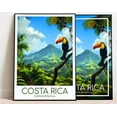 thumbnail image 1 of Costa Rica Travel Poster Costa Rica Poster Wall Art Central America Vintage Poster Costa Rica Travel Poster Costa Rica Print Travel Print ,Decor For Living Room Bedroom, 8x12 UNFRAMED, 1 of 3