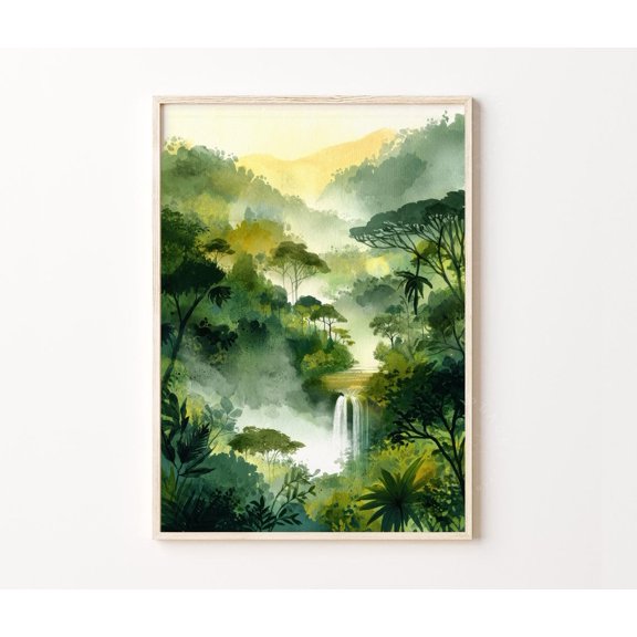 Costa Rica Tropical Rainforest Home Decor