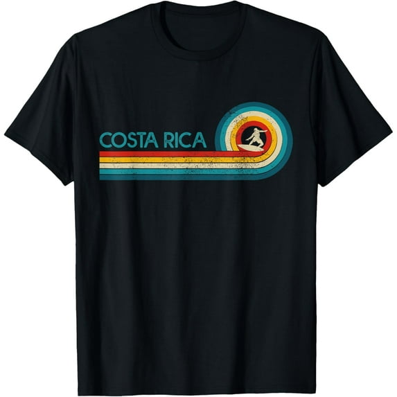 Costa Rica Vintage Surfer Souvenir Surf T-Shirt
