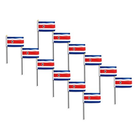 Costa Rica flag 4 x 6 inch - 12 PK