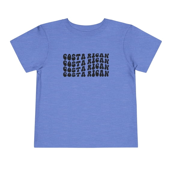 Costa Rican Costa Rica Toddler Shirt Gifts Boy Girl Size 2T-5T
