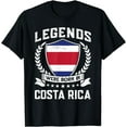 Costa Rican Flag Design Costa Rica Cotton TShirt