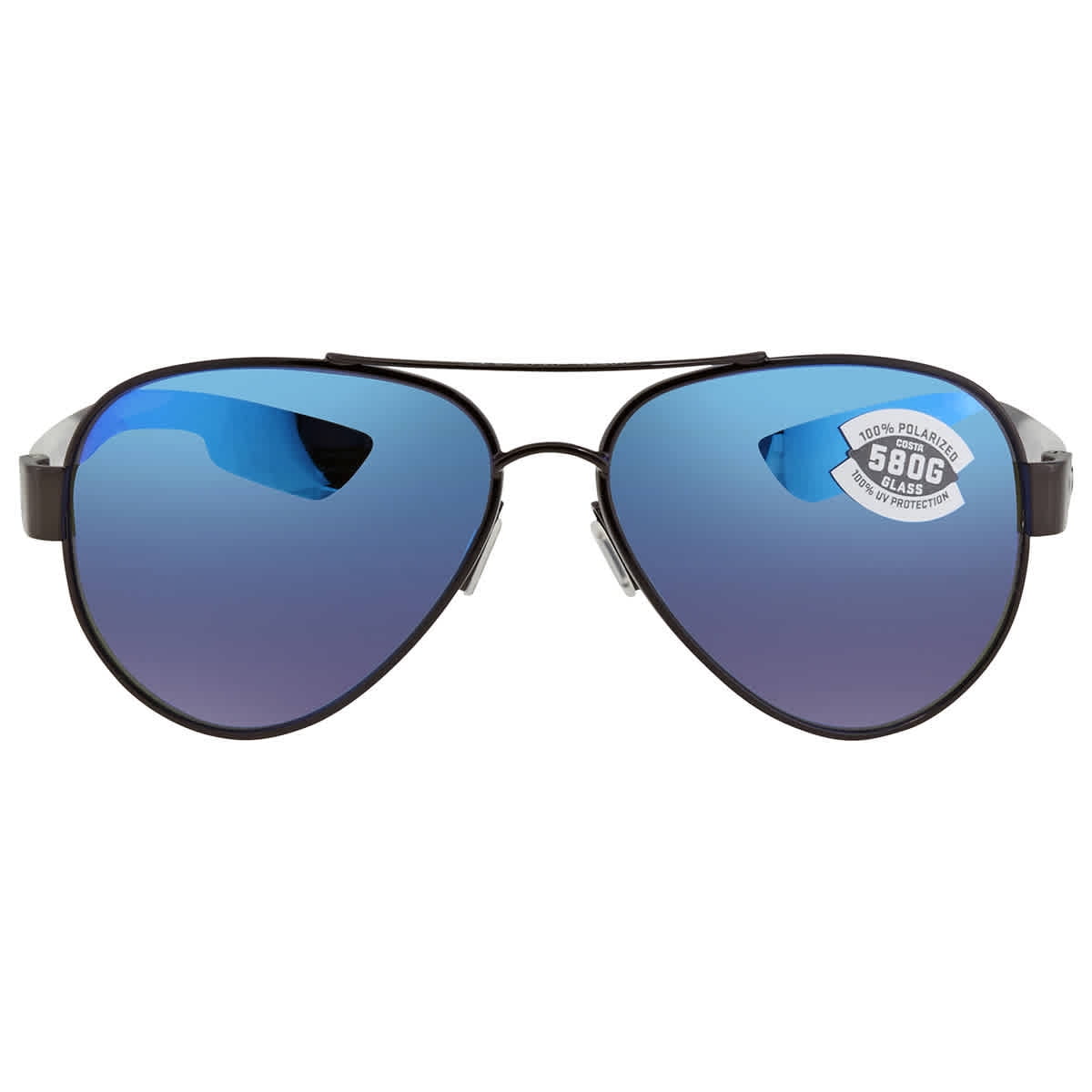 Costa Aviator Sunglasses South Point Vintage Polarized Costa South Point L (59-14) with Copper Silver Mirror lenses  main image 4