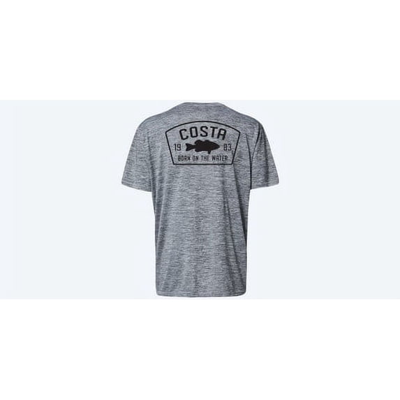 Costa Tech Arco Tee - Short Sleeve - Bass Heather Gray