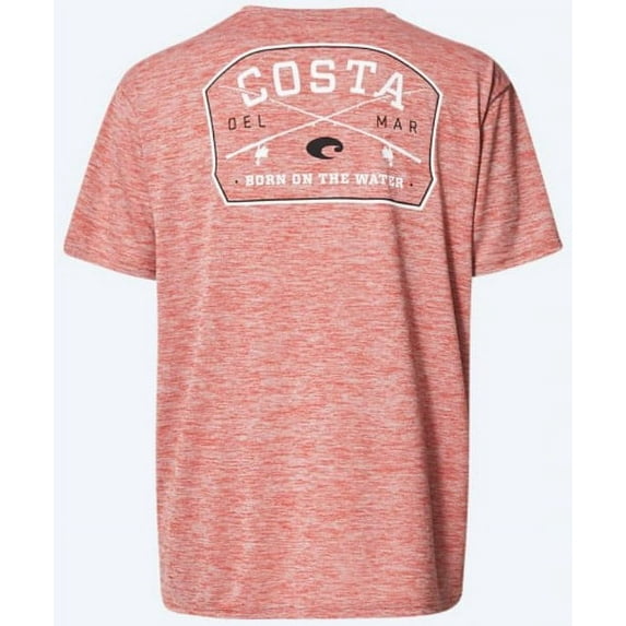 Costa Tech Spinners Tee - Short Sleeve - Red