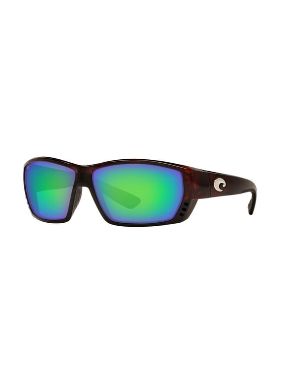 Costa Tuna Alley Readers Tortoise Plastic Frame Green Mirror Lens Men's Sunglasses TA10OGMP200