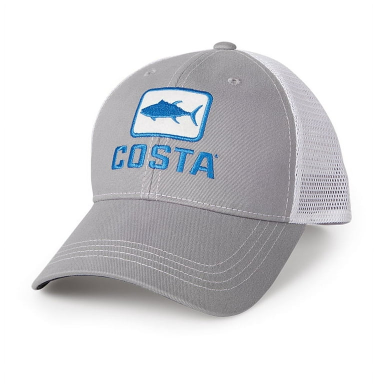 Costa XL Trucker Hat, Tuna, Black + Black