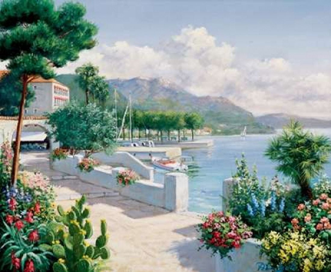 Costa del Pietro II Canvas Art - Peter Motz (20 x 24)