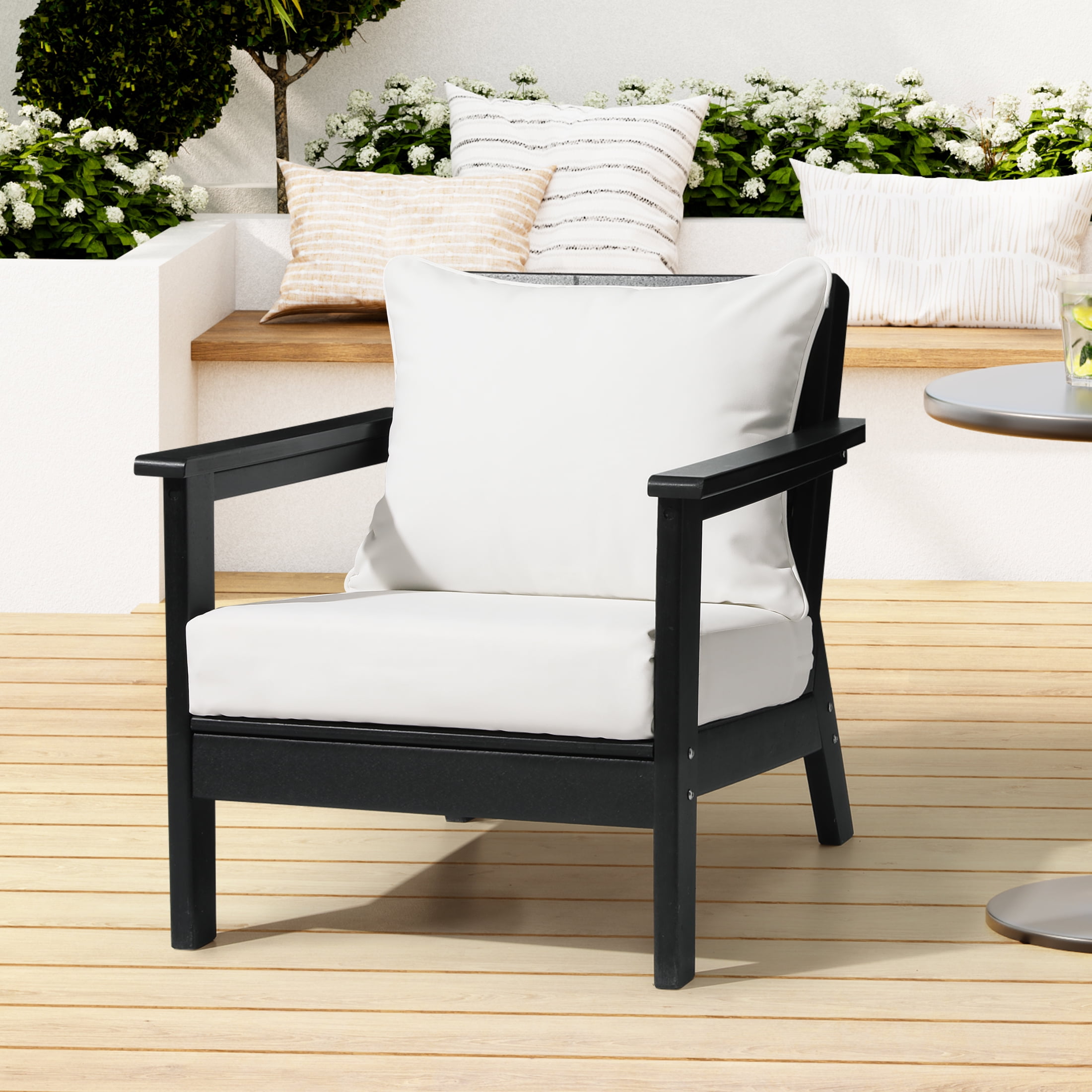 Costaelm Harmony Outdoor 2Piece Deep Set Patio Seat Back Chair