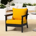 thumbnail image 1 of Costaelm Harmony Outdoor 2-Piece Deep Set Patio Seat Back Chair Cushions, 25 x 25, Yellow, 1 of 6