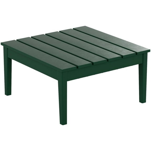 Costaelm Palms Outdoor 32" Conversation Table, Green