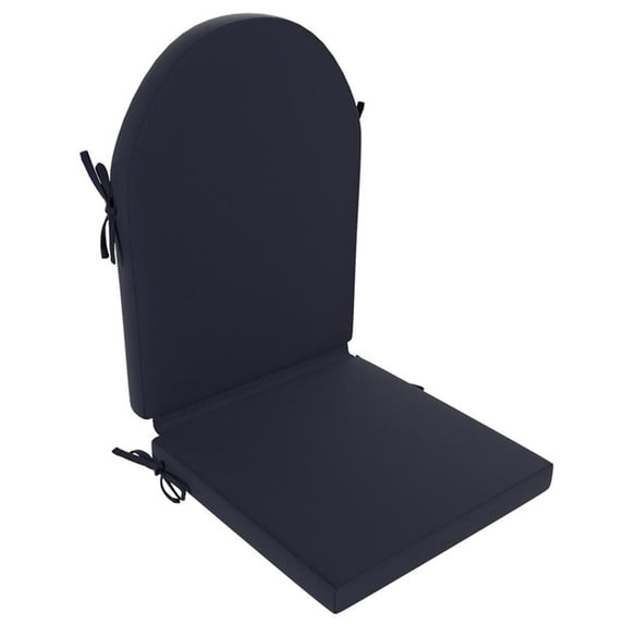 Costaelm Paradise 47” x 20.3” Navy Blue Outdoor Seating Cushions, Weather Resistant
