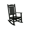 thumbnail image 1 of Costaelm Paradise Classic Plastic Porch Rocking Chair, Black, 1 of 9
