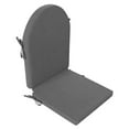 thumbnail image 1 of Costaelm Paradise Outdoor Adirondack Chair Seat and Back Cushion, Gray, 1 of 7