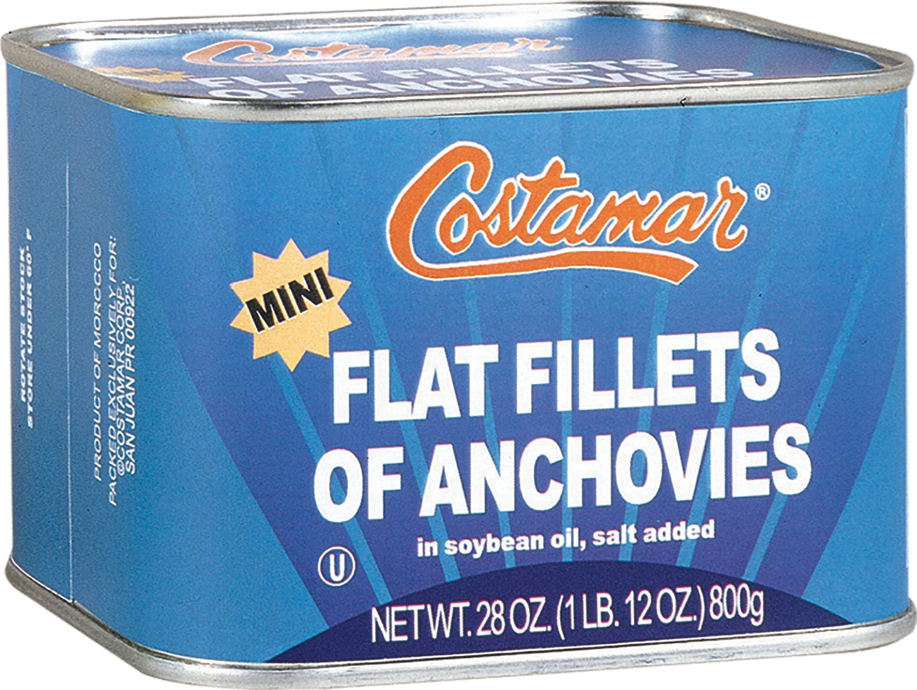 Costamar Mini Anchovy Fillets, 28 Oz