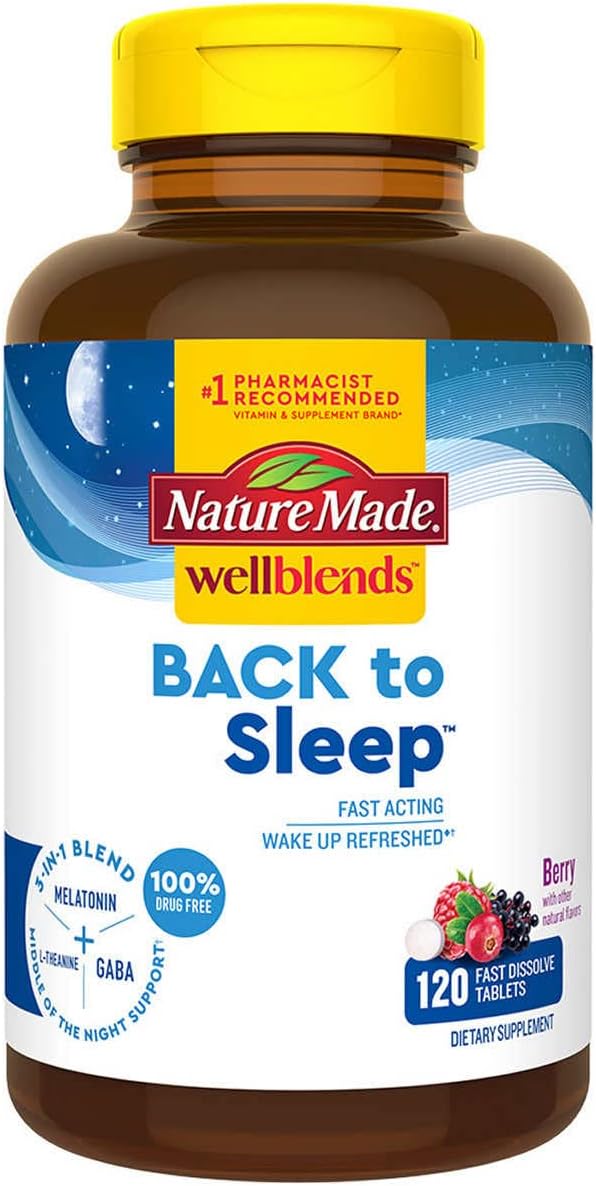 Costco Nature Made Back to Sleep, Melatonin FastDissolve, Helps You