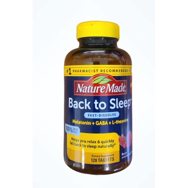 Costco Nature Made Back to Sleep, Melatonin FastDissolve, Helps You