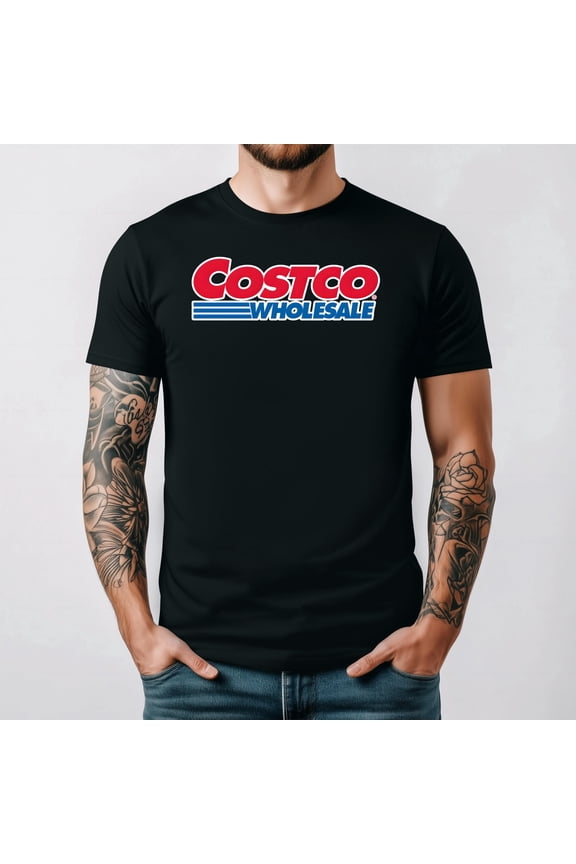 Costco Wholesale Store Classic Graphic T-shirt up to size 5XL