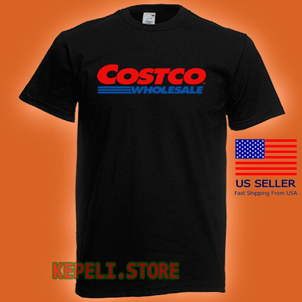 Costco Wholesale Store Men'S Black T-Shirt Size S To 5Xl - Walmart.com