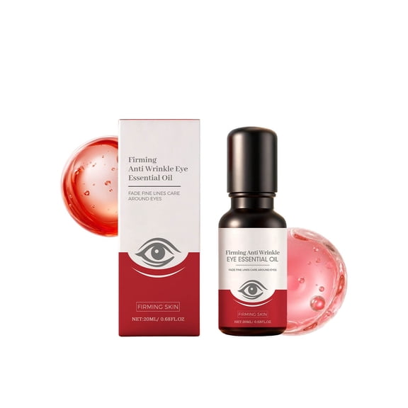 Costeam 0.68 Fl Oz Wrinkle Reducing Firming Eye Roller Ball Oil,Nourishing Essential Oil for Under Eye Tightening