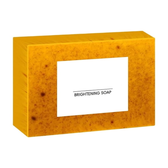 Costeam 1 Pack Turmeric Kojic Acid Brightening Soap Bar,Single Pack for Daily Skin Brightening and Cleansing
