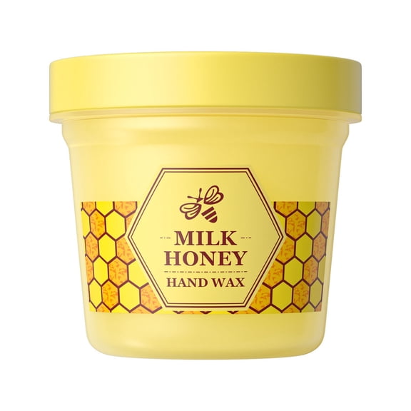 Costeam 4.23 Oz Milk and Honey Hand Mask Wax,Hydrating Treatment for Dry Cracked Hands Repair and Softening