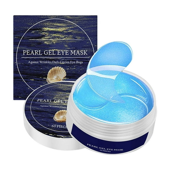 Costeam 60 Counts Hyaluronic Acid Infused Eye Mask Patches,Moisturizing Pads for Dry Eye Area Repair