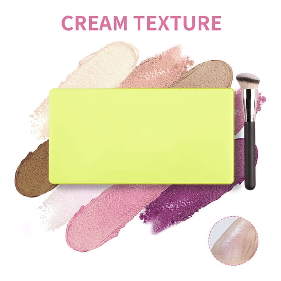 Costeam 8 Color Highlighter Powder Set 0.28 Oz Each，Shimmer Shades Kit for Face Brightening and Contouring