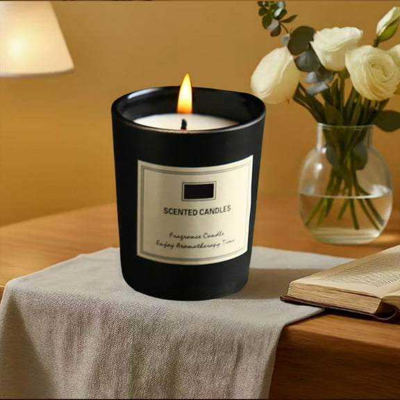Costeam Aromatherapy Scented Candle 40 Hour Burn Time Decorative Soy Wax Candle in Glass Jar Holiday Gift for Women Home Fragrance