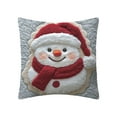 thumbnail image 1 of Costeam Christmas Decorative Pillow Covers 17.7x17.7 Inches, Soft Fabric with Hidden Zipper, Ideal for Home Decor, Perfect Xmas Holiday Pillow Cases, 1 of 7