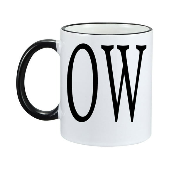 Costeam Custom Personalized Text Ceramic Mug, 400ml Broken Wall Design Valentine's Day Coffee Cup, Romantic Gift for Lovers