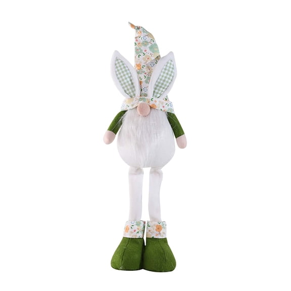 Costeam Easter Colorful Gnome Plush Figurineļ¼Festive Elf Doll for Home Desktop and Holiday Decoration