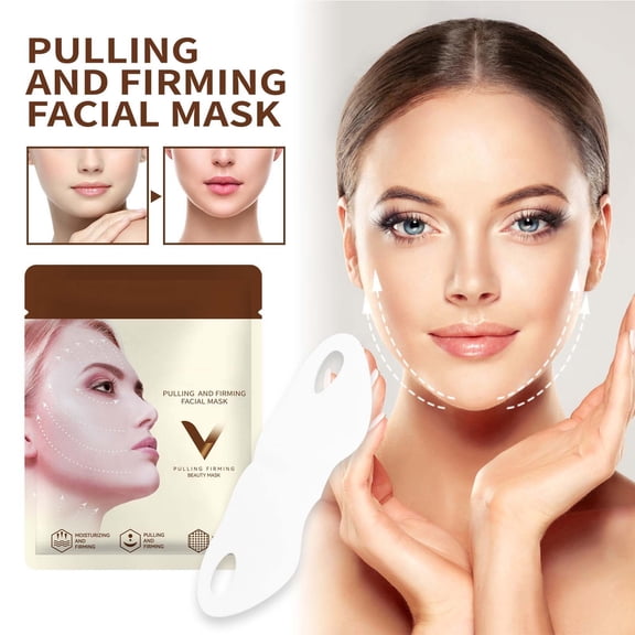 Costeam Face Lifting Facial Mask Tightening Formula Improves Skin Elasticity Reduces Sagging for Youthful Look