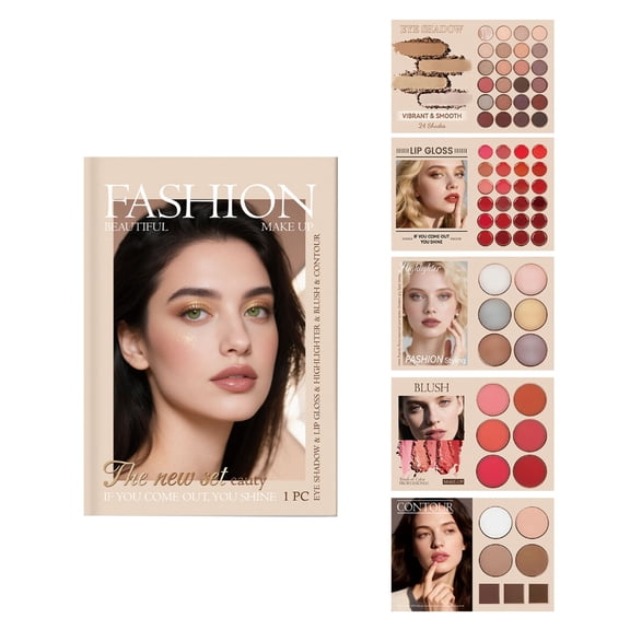 Costeam Fashion All In One Makeup Gift Set for Face Eye Lip Makeup，Comprehensive Makeup Kit for Full Look Creation Gifting and Daily Use