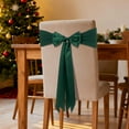 thumbnail image 1 of Costeam Festive Stretch Bow Chair Decorative Ties, Christmas Valentine's Day Party Accessory, Floating Tape Decor, Chair Cover Not Included, 1 of 5