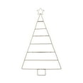 thumbnail image 1 of Costeam Foldable Christmas Tree Grids Frame Punched Christmas Tree Home Iron Christmas Tree Wall Christmas Decoration Living Room Bedroom Decor, 1 of 6